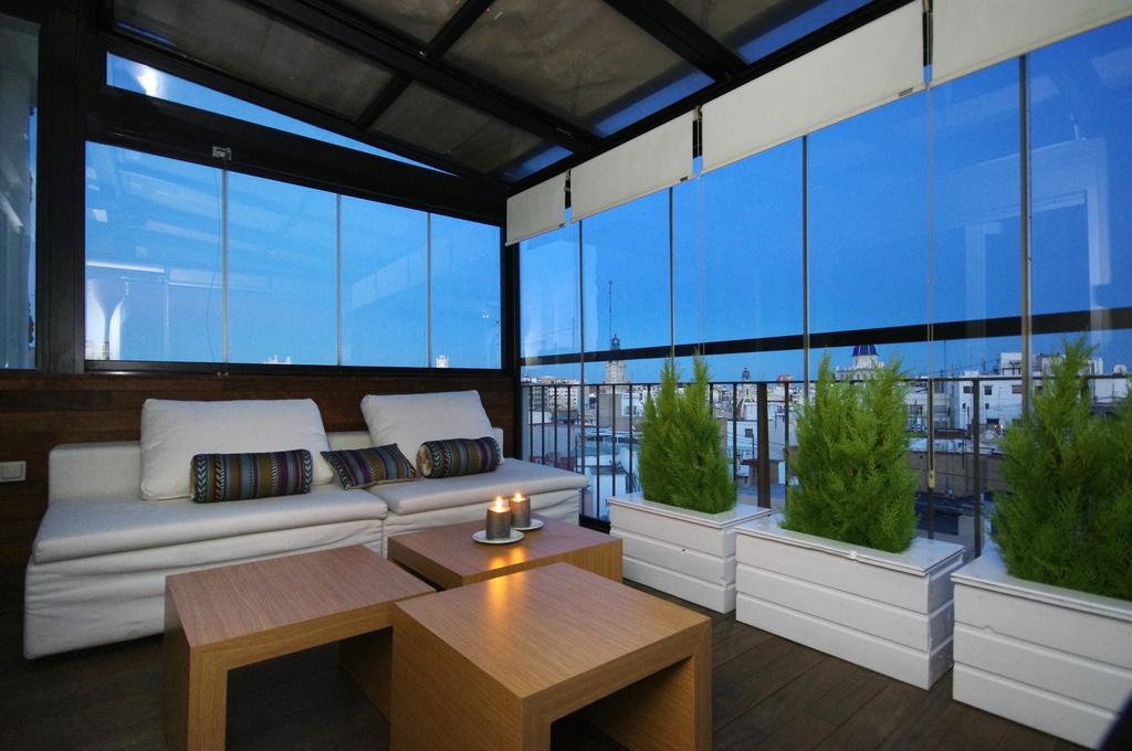 شقة Vivaldi Penthouse Ayuntamiento فالنسيا الغرفة الصورة