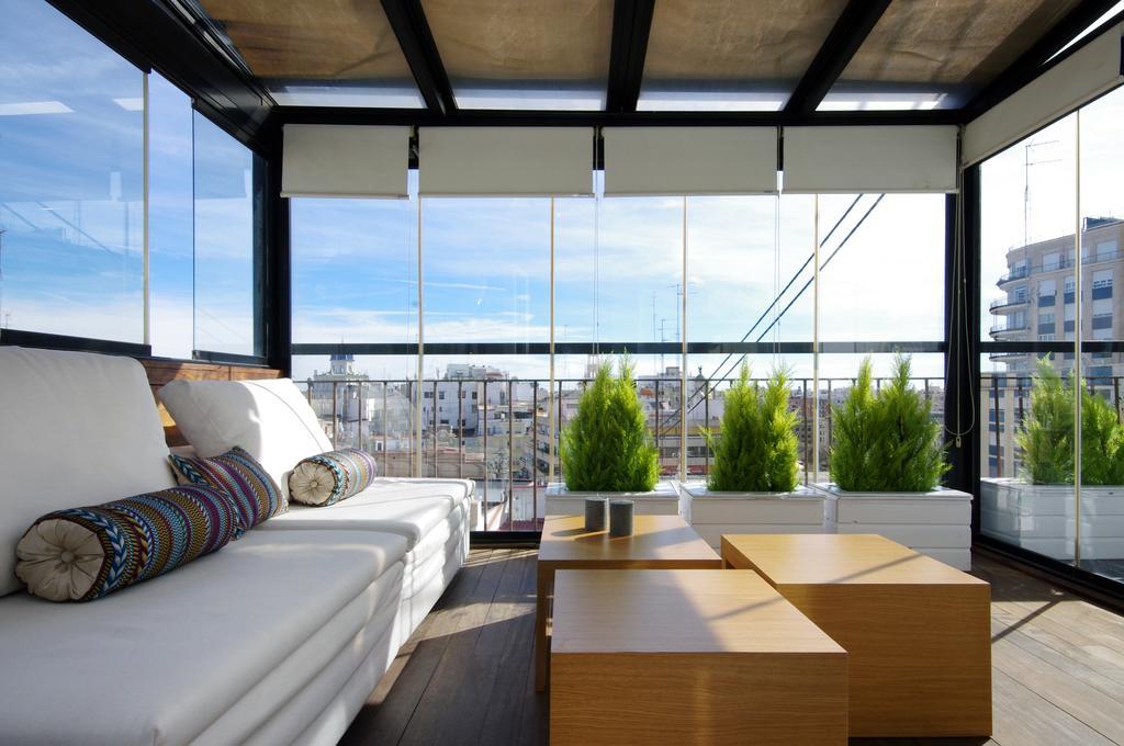 شقة Vivaldi Penthouse Ayuntamiento فالنسيا الغرفة الصورة